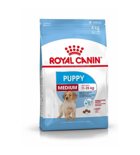Royal Canin Medium Puppy Orta Irk Yavru Köpek Maması 4 Kg (Kahverengi)