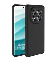 Microsonic Xiaomi Redmi Note 14 Pro 4G Kılıf Groovy Soft Siyah (Siyah)