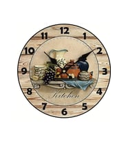 bilge Tasarım retro Duvar Saati 40 x 40 CM (Karışık)