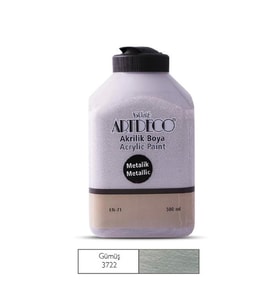 ARTDECO AKRİLİK BOYA 500 ML. GÜMÜŞ