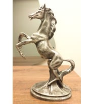 Şahlanan At Biblo 30 Cm Heykel Ev Dekor Hediyelik Eşya