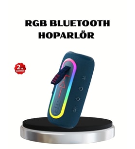 Mini Mavi Bluetooth Hoparlör Şık Görünüm ve Taşınabilir Güçlü Ses