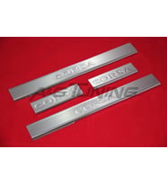 Opel Corsa D Krom Kapı Eşiği Takımı 2006 Üzeri Paslanmaz Çelik
