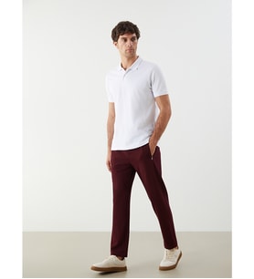 LCWAIKIKI Classic Bordo Basic Erkek Eşofman Altı