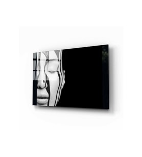 Miyrem Glasses Collection -A1^#  Kadın Cam Tablo (Çok Renkli)