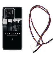 Xiaomi Redmi Note 7 8 9 Pro 10 2022 10 Pro 10S Kılıf Boyun Asklı Rasta Silikon New York 1612