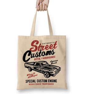 Street Custom Bez Çanta Uzun Saplı