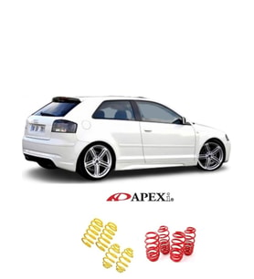audi a3  8p 2003.2009 uyumlu apexi 4.5 cm spor yay