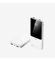 EF94 Strong 22.5W PD 9000mAh Çevre Dostu ECO Ekranlı Powerbank (Beyaz)