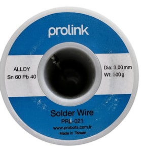 Prolink Lehim Teli 500gr 3mm 60/40 Made in Taiwan PRL-021