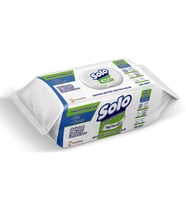 Solo Yüzey Temizlik Havlusu - Mendili 100 Yaprak Okaliptus & Çam Esintisi Plastik Kapaklı