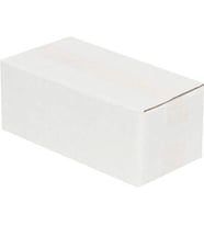 8,5x3,5x3cm Tek Oluklu Beyaz Koli