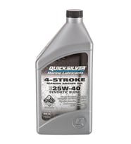 Quicksilver 25W-40 4 Zamanlı Sentetik Motor Yağı 1 Litre