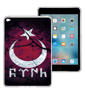 Apple Ipad Mini 4 Baskılı Silikon Kılıf BK-6
