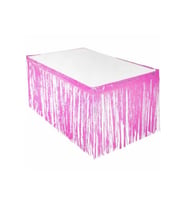 Lüks Masa Eteği Pembe 70*300 Cm M148