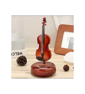 Müzik Kutusu Klasik Kurmalı Masaüstü Dekorasyonu için Doğum Günü Düğün Hediyesi