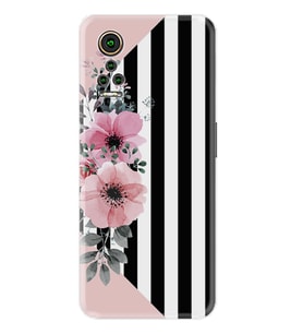 General Mobile GM 21 Pro GM 22 Pro Plus Kılıf Desemli Silikon Flowers 4 1390