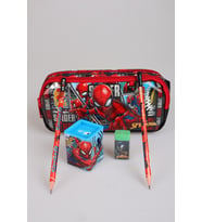 x Dekomus Lisanslı Spiderman Gamevers Collection Spiderman Kalem Çantası,2 Kurşun Kalem,Silgi ve Kalemtraş