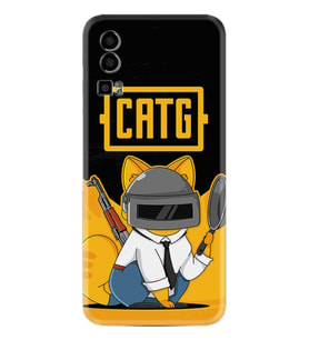 General Mobile Gm 23 Kılıf Silikon Desen Özel Seri Cat G 1677