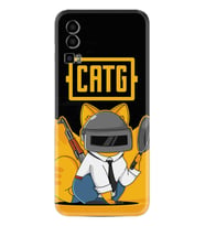 General Mobile Gm 23 Kılıf Silikon Desen Özel Seri Cat G 1677