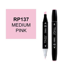 Touch Twin Marker 137 Medium Pink