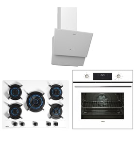Teka Beyaz Ankastre Set (HAK 627 WH - GBC 75030 WH - TVT 60.1 WH)