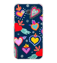 PrintiFy Samsung Galaxy J7 ile Uyumlu Retro Color 3  Kamera Korumalı Şeffaf  Kılıf