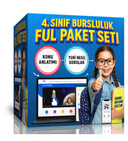 4. Sınıf Bursluluk Hazırlık Eğitim Seti (Online Ful Eğitim)