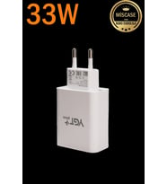 33w Turbo Şarj Özellikli USB + PD Şarj Aleti
