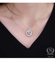 925 Ayar Gümüş Ayak Kolye