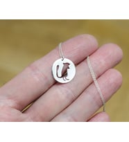 kişiye özel sincap gümüş kolye
