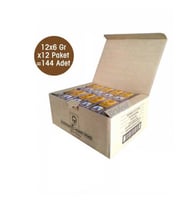 Mehmet Efendi Tek Fincanlık Türk Kahvesi 12x6 gr 12 Paket=144 Adet