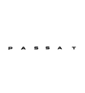 Passat Bagaj Yazısı Yeni Siyah / YACI156-S