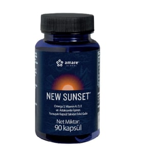 Amare (Kyani) New Sunset Omega 3 90 Kapsül 76 gr