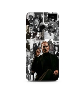 Huawei P30 Lite Uyumlu Baskılı Yumuşak Silikon Şeffaf Telefon Kılıfı