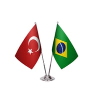Brezilya İkili Masa Bayrağı
