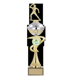 ODAK KUPA - Figürlü Kupalar - Masa Tenisi Kadın Figürlü Kupalar FG-065 A - 48 cm