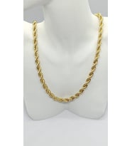 Golden Rope Kolye
