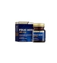 Folic Acid 400mcg Takviye Edici Gıda 100 Tablet