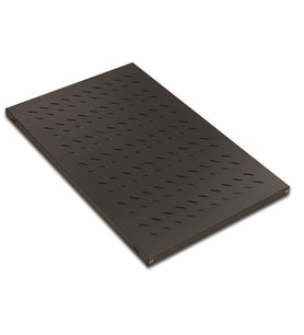 AGER Dikili Tip 19 1U D1000mm için Sabit Siyah Raf Modülü AA-SBT10-A-S1