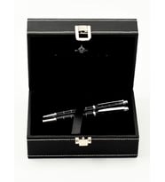 Steelpen World Serisi 2721 Siyah Dolma Kalem+Tükenmez Kalem Seti