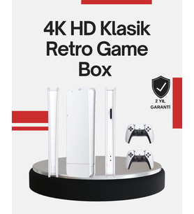 Northcity M15 Retro Oyun Konsolu: 20.000 Oyun ve 2 Kablosuz Gamepad ile 4K TV'de Eski Günleri Yeniden Yaşayın