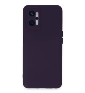 Realme 9i 4G Kılıf Nano içi Kadife Silikon - Mor