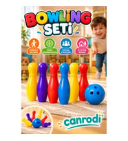 Renkli Çocuk Bowling Seti – İç ve Dış Mekan Aktivite Oyuncağı