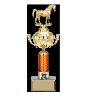 ODAK KUPA - Figürlü Kupalar - At Figürlü Kupalar FG-056 C - 38 cm