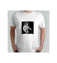KİŞİYE ÖZEL ASTRONOT BASKILI T-SHİRT