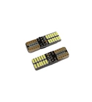 T10 Led Ampul 24SMD Canbus(Arıza Engelleyici) mavi 2'li Set 12V