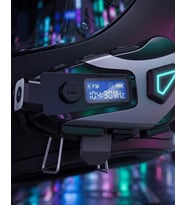 Motosiklet Kask Kulaklığı Bluetooth 5.3 Kamera ve FM Radyo Destekli