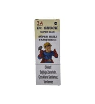3A Dr. Shock Süper Hızlı Yapıştırıcı 20 Gr.