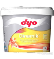 Dinamik Silikonlu Silinebilir İpek Mat İç Cephe Duvar Boyası 7,5 Lt Latte